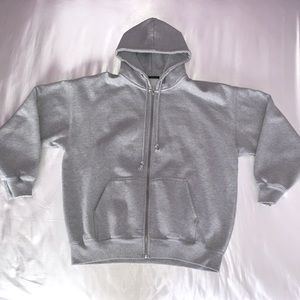 Brandy Melville gray zip up jacket